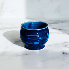 Royal Blue Shapes Cup