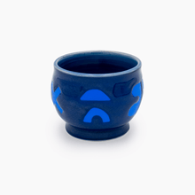 Royal Blue Shapes Cup