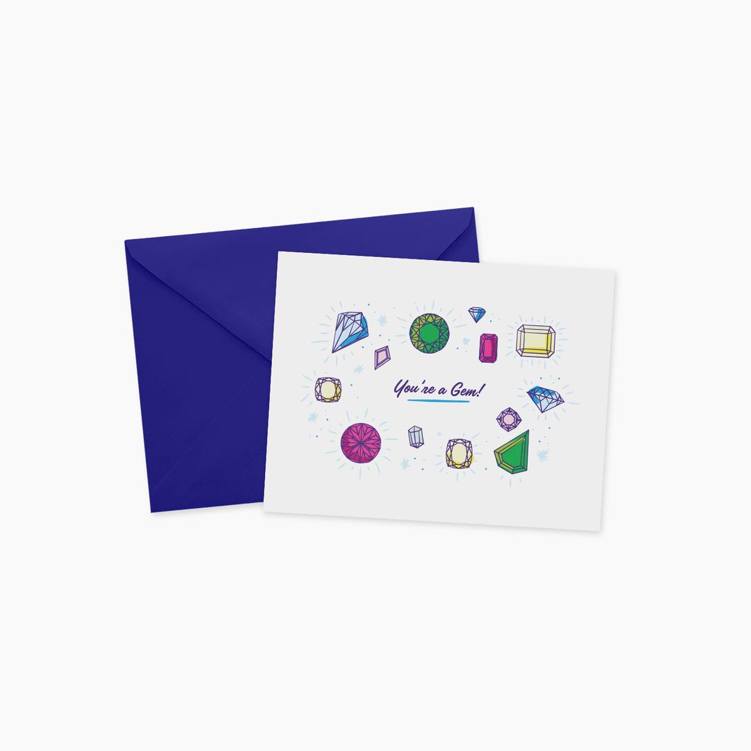 You're a Gem Card with envelope
